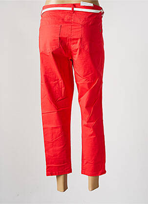 Pantalon 7/8 stretch taille normale orange BETTY BARCLAY femme