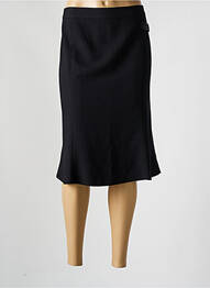 Jupe mi-longue taille à pinces noir BETTY BARCLAY femme