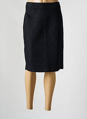 Jupe mi-longue stretch noir TERRE DE FÉES femme