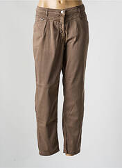 Jeans coupe slim marron BETTY BARCLAY pour femme seconde vue