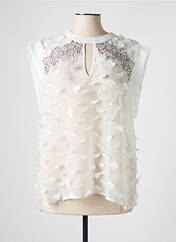 Top blanc LESLIE pour femme seconde vue