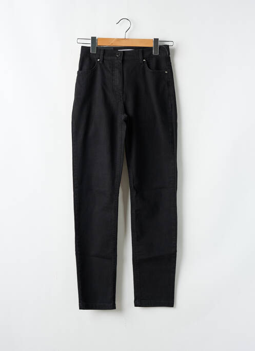 Jeans coupe slim stretch taille haute noir BETTY BARCLAY femme