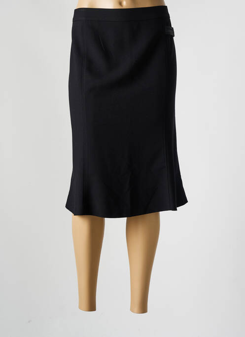 Jupe mi-longue taille à pinces noir BETTY BARCLAY femme