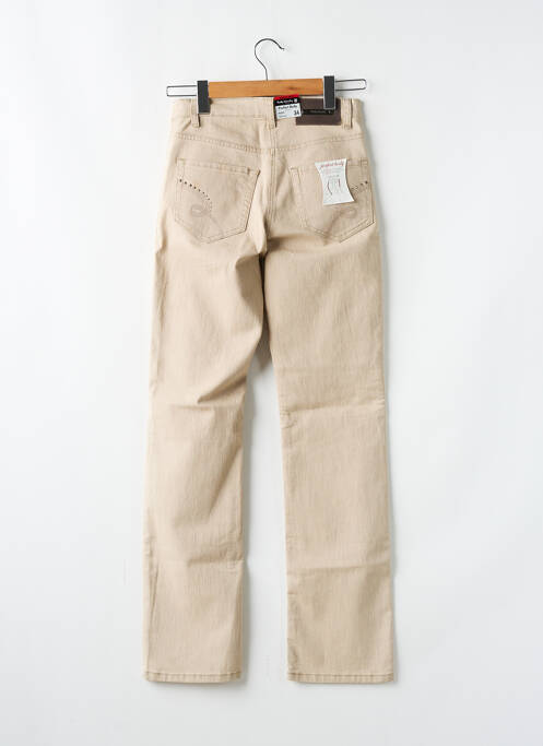 Jeans coupe droite beige BETTY BARCLAY pour femme