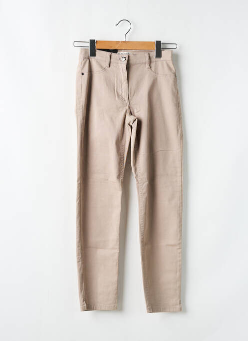 Jeans coupe slim beige BETTY BARCLAY pour femme