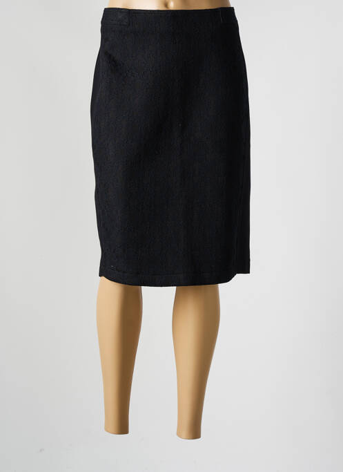 Jupe mi-longue noir TERRE DE FÉES pour femme