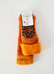 Chaussettes orange PERRIN pour femme seconde vue