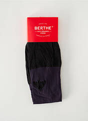 Collants bleu BERTHE AUX GRANDS PIEDS pour femme seconde vue