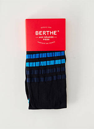 Collants stretch bleu BERTHE AUX GRANDS PIEDS femme