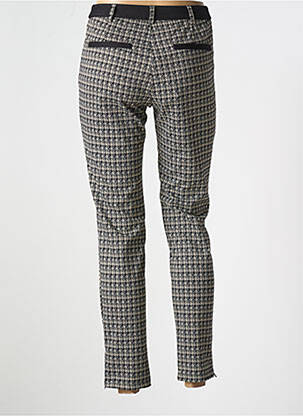 Pantalon chino tissage popeline taille normale noir LOLA ESPELETA femme