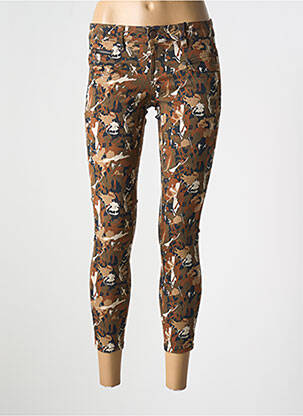Pantalon slim skinny marron FREEMAN T.PORTER femme