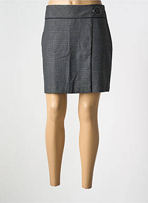 Mini-jupe gris MORGAN femme