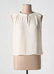 Blouse beige MORGAN pour femme seconde vue