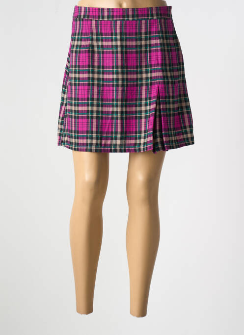 Jupe courte violet LILI SIDONIO pour femme