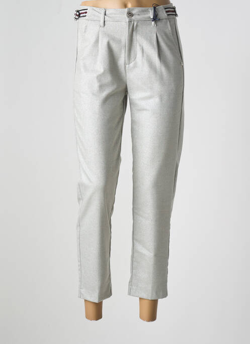 Pantalon 7/8 gris FREEMAN T.PORTER pour femme