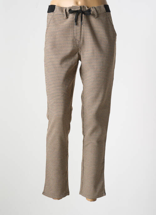 Pantalon chino beige LOLA ESPELETA pour femme