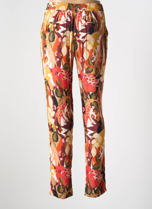 Pantalon droit orange LE PETIT BAIGNEUR pour femme