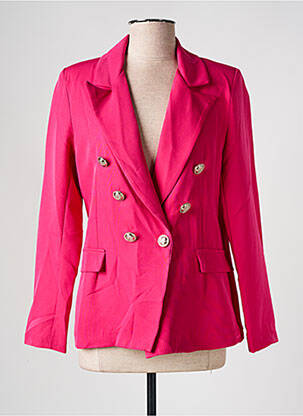 Blazer poches rose NEW COLLECTION femme