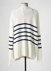 Gilet manches longues blanc YESTA pour femme seconde vue