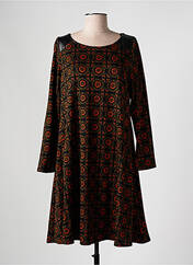 Robe mi-longue noir AN II VITO pour femme seconde vue