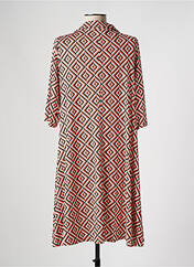 Robe mi-longue orange AN II VITO pour femme seconde vue