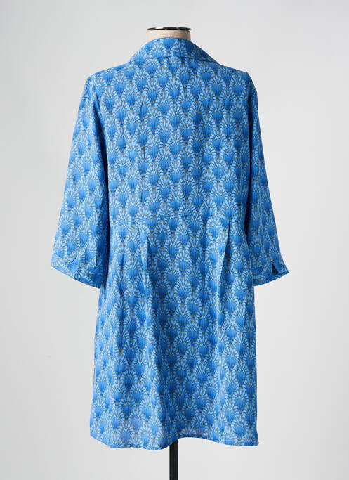Robe courte bleu SARAH JOHN pour femme