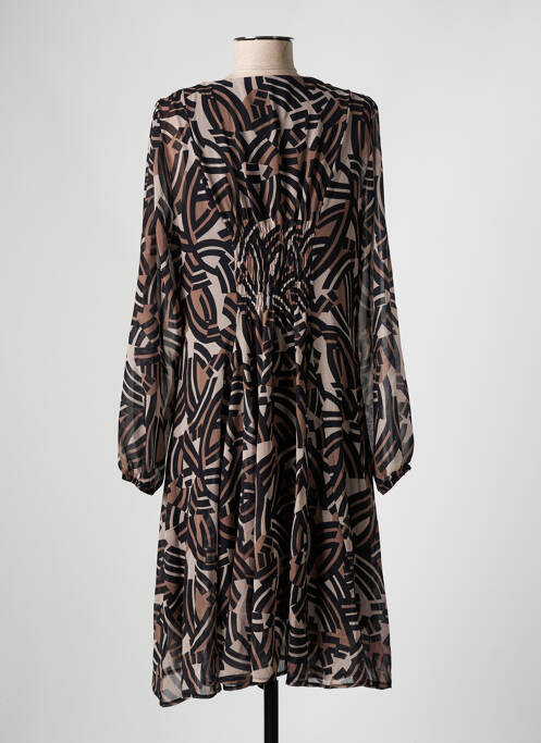 Robe mi-longue noir AN II VITO femme