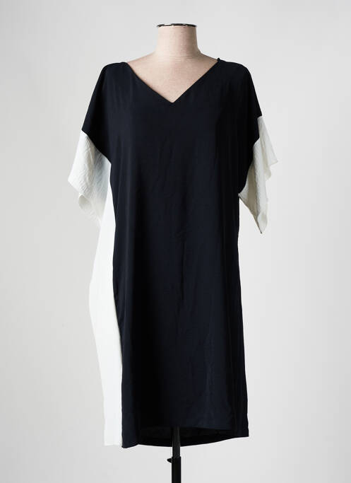 Robe mi-longue noir AN II VITO pour femme