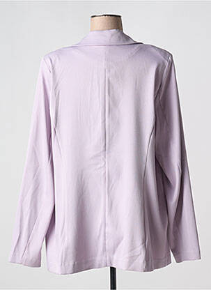Blazer poches violet ZHENZI femme