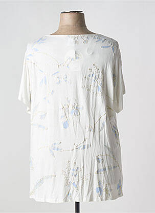 T-shirt stretch manches courtes beige AN II VITO femme