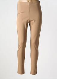 Legging taille haute taille haute beige AN II VITO femme