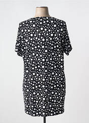 Tunique manches courtes noir ZHENZI pour femme seconde vue