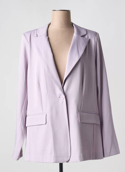 Blazer violet ZHENZI pour femme