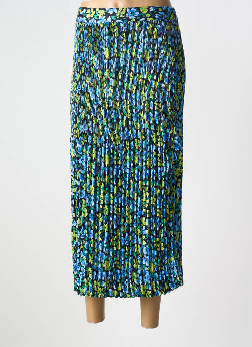 Jupe longue bleu YESTA pour femme