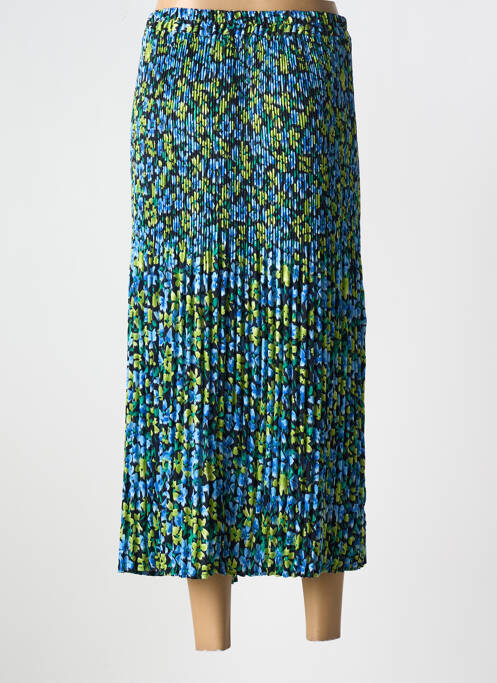 Jupe longue bleu YESTA pour femme