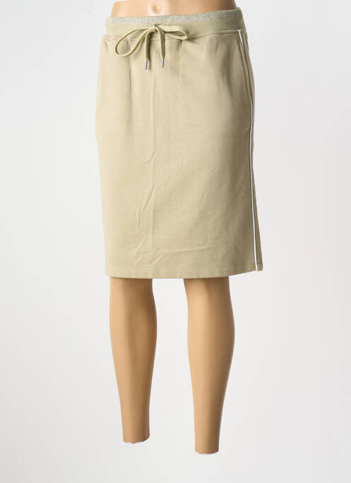 Jupe mi-longue vert YEST pour femme