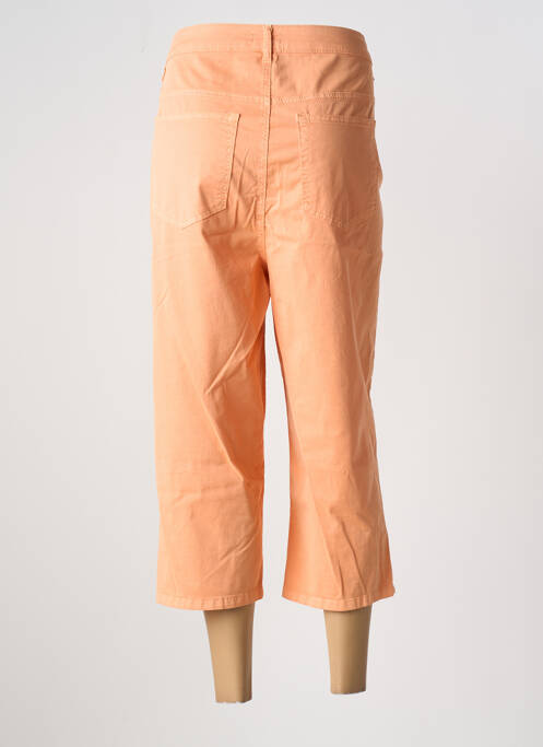Pantacourt orange YESTA pour femme