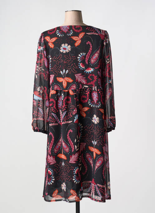 Robe mi-longue noir VETISTYLE pour femme