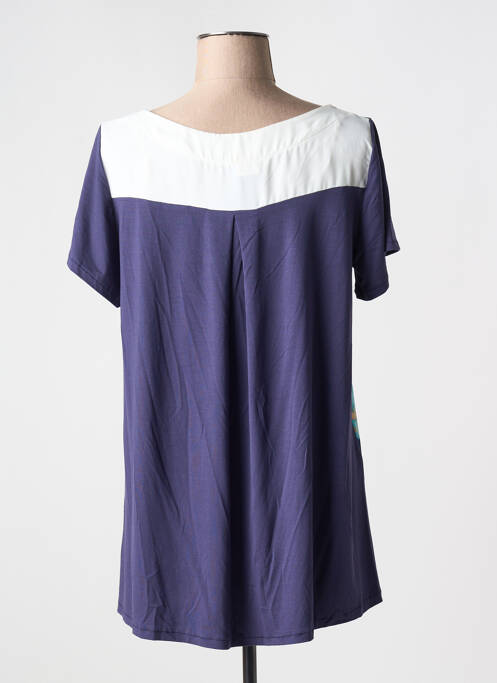 T-shirt bleu AN II VITO pour femme