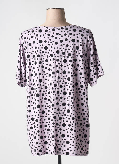 T-shirt violet ZHENZI pour femme