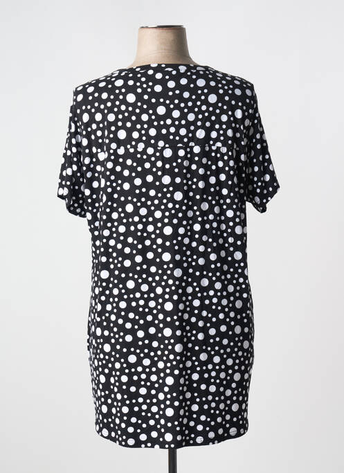 Tunique manches courtes noir ZHENZI pour femme