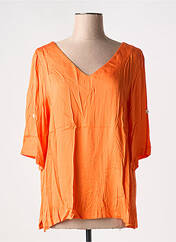 Blouse orange AN II VITO pour femme seconde vue