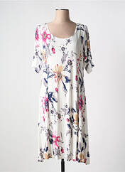 Robe mi-longue blanc OLIVER JUNG pour femme seconde vue