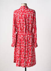 Robe mi-longue rouge YESTA pour femme seconde vue