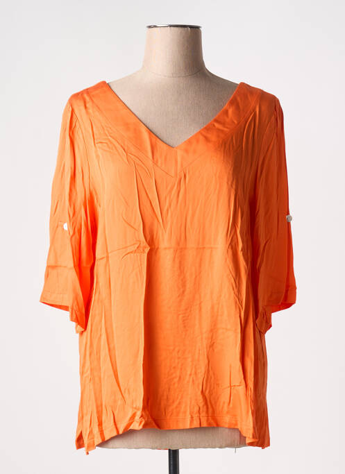 Blouse orange AN II VITO pour femme