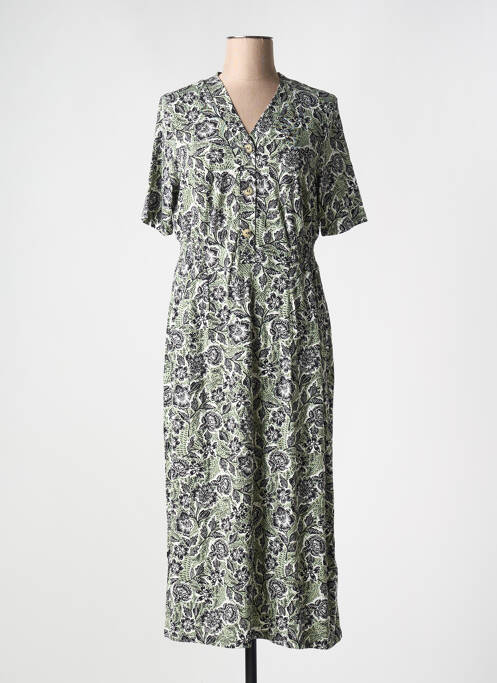 Robe longue vert YEST pour femme