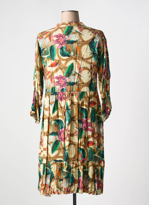 Robe mi-longue beige EGO femme