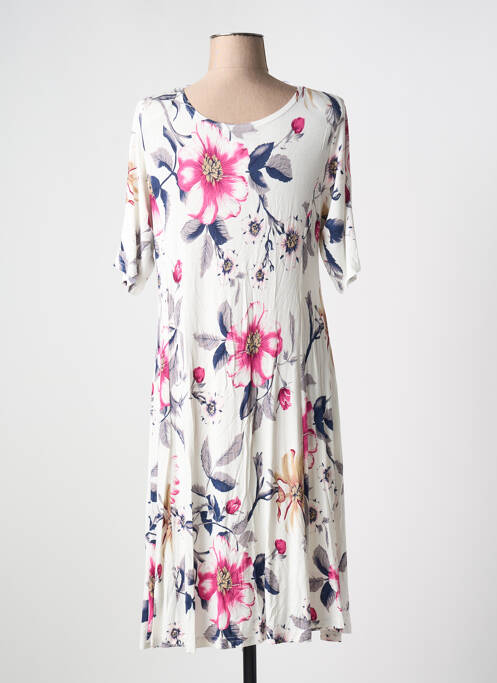 Robe mi-longue blanc OLIVER JUNG pour femme