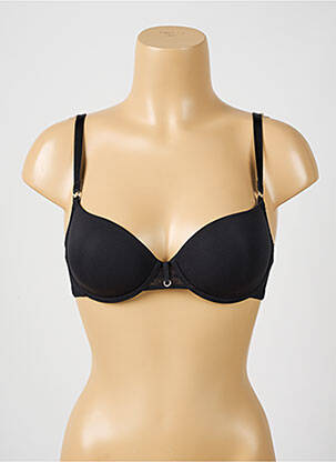 Soutien-gorge haut soutien-gorge moulé haut soutien-gorge moulé noir LOU femme