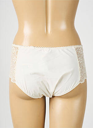 Shorty tissage satiné beige EMPREINTE femme